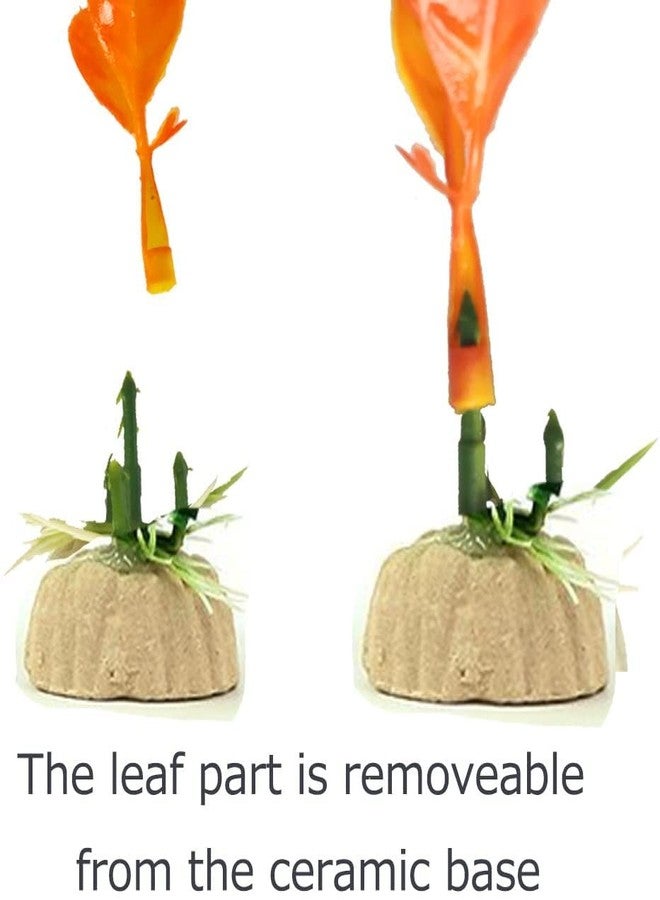 VAYINATO® Aquarium Fish Tank, Fish Bowl, Home Decoration Kit (Aquarium Artificial 4 inch Plastic Plants (10 Pcs, Random Color) + Aquarium Color Decoration Pebbles Stone, 1 Kg) by Petzlifeworld - Image 5